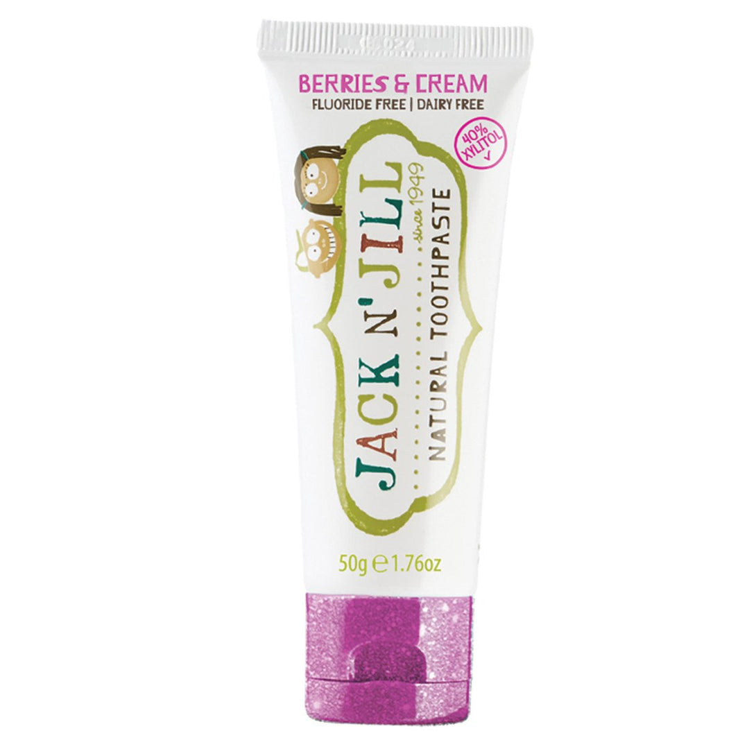 Jack n Jill Natural Toothpaste Jack n Jill Toothpaste Berries & Cream at Little Earth Nest Eco Shop Geelong Online Store Australia