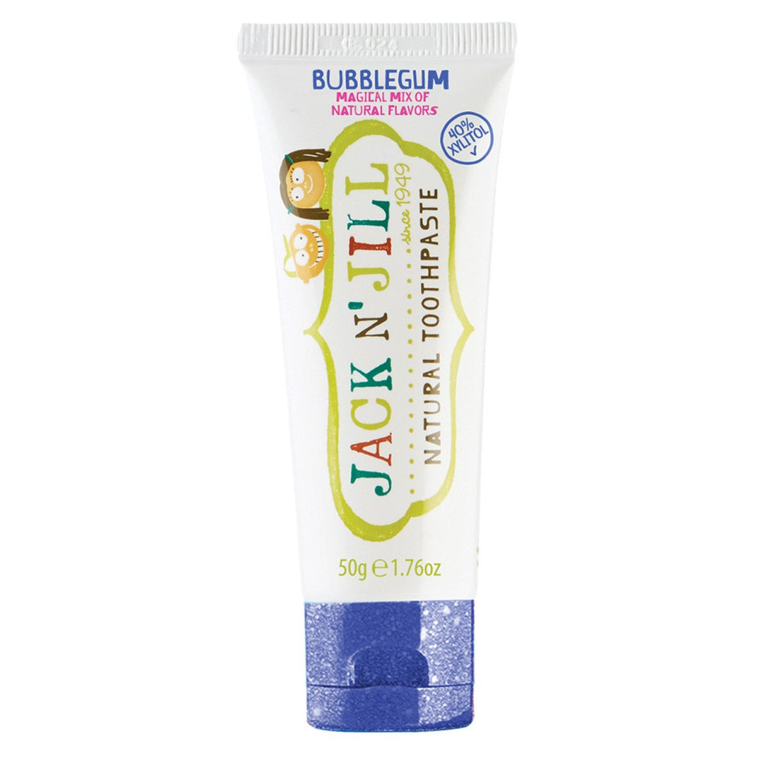 Jack n Jill Natural Toothpaste Jack n Jill Toothpaste Bubblegum at Little Earth Nest Eco Shop Geelong Online Store Australia