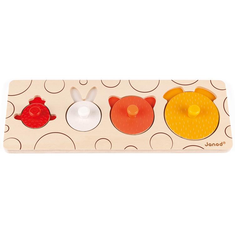 Janod I Am Learning Sizes Puzzle Janod Puzzles Pets at Little Earth Nest Eco Shop Geelong Online Store Australia