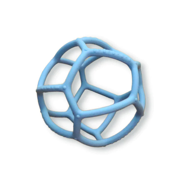 Jellystone Designs Silicone Sensory Ball Jellystone Designs Baby Activity Toys Baby Blue at Little Earth Nest Eco Shop