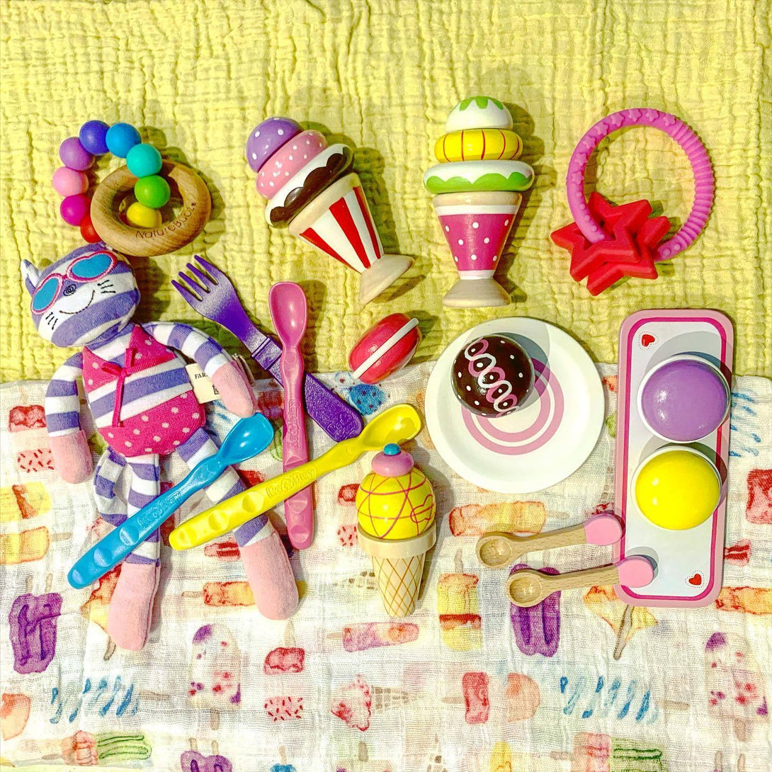 Jellystone Designs Star Teether Jellystone Designs Dummies and Teethers at Little Earth Nest Eco Shop Geelong Online Store Australia
