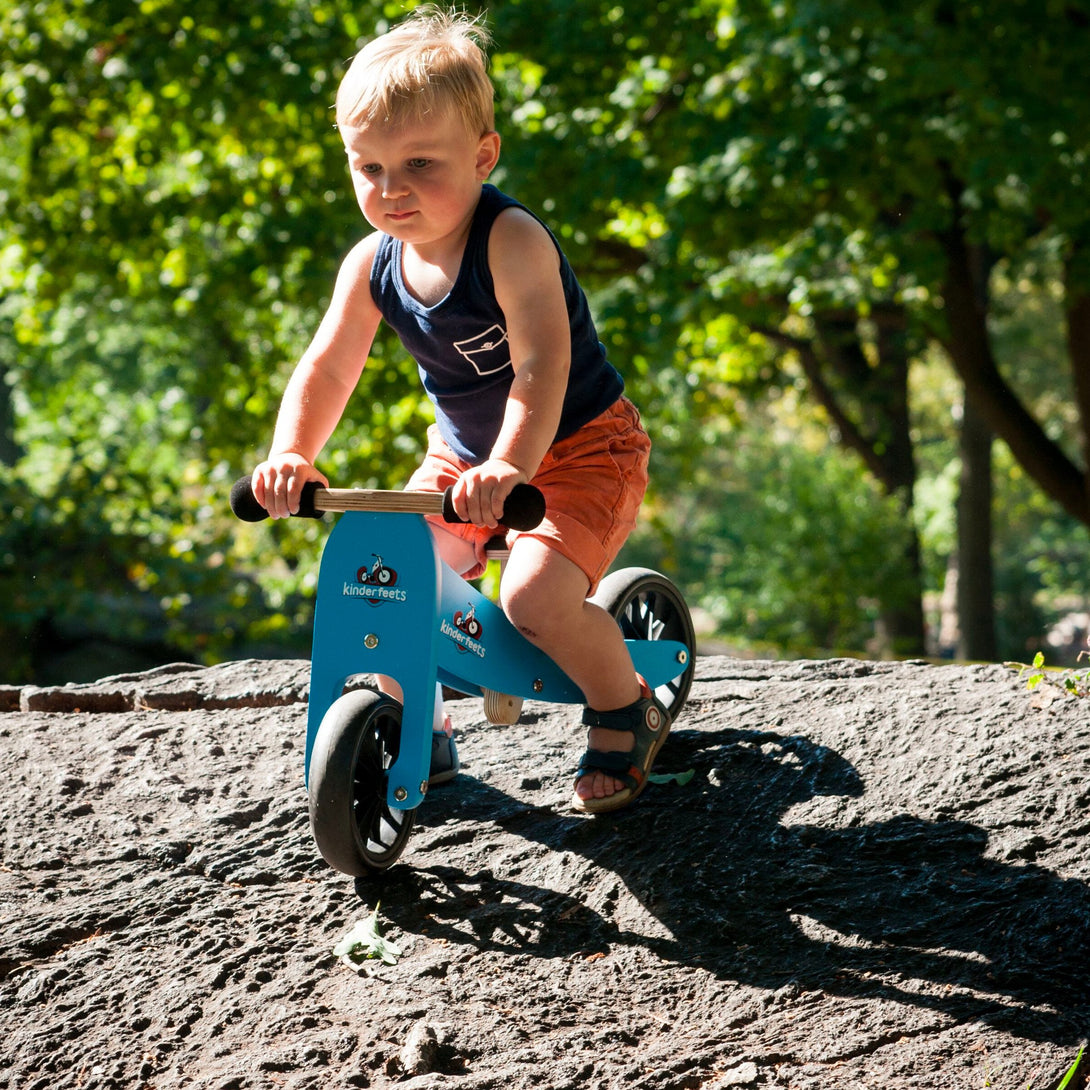 Kinderfeets Tiny Tot 2 in 1 Trike and Bike Kinderfeets Kids Riding Vehicles at Little Earth Nest Eco Shop Geelong Online Store Australia