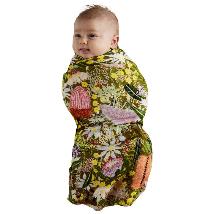 Kip and Co Bamboo Swaddle Little Earth Nest