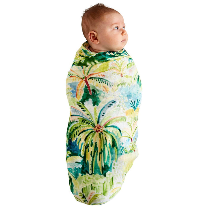 Kip and Co Bamboo Swaddle Kip and Co Swaddling & Receiving Blankets Columbo at Little Earth Nest Eco Shop