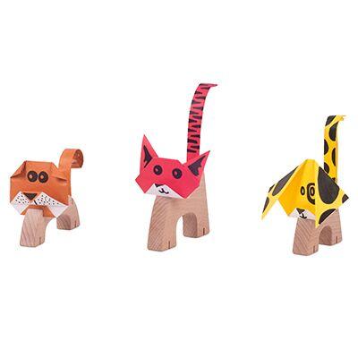 Kipod WoodyGami Kipod Art and Craft Kits at Little Earth Nest Eco Shop Geelong Online Store Australia