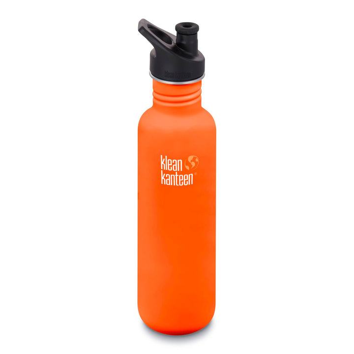 Klean Kanteen Stainless Steel Classic Water Bottle Klean Kanteen Water Bottles 800ml 27oz / Sierra Sunset at Little Earth Nest Eco Shop