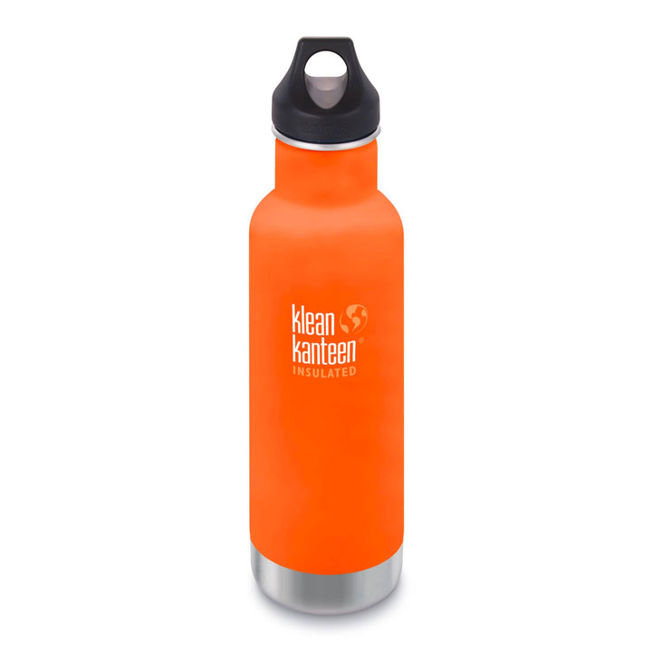 Klean Kanteen Stainless Steel Insulated Classic Water Bottle Klean Kanteen Water Bottles 592ml 20oz / Sierra Sunset at Little Earth Nest Eco Shop