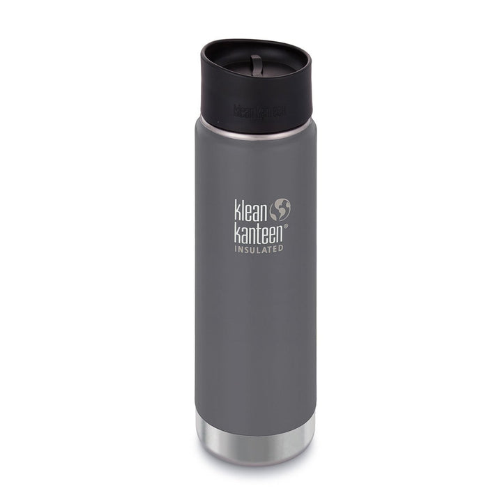 Klean Kanteen Wide Mouth Insulated Stainless Steel Water Bottle Klean Kanteen Water Bottles 592ml 20oz / Granite Peak at Little Earth Nest Eco Shop