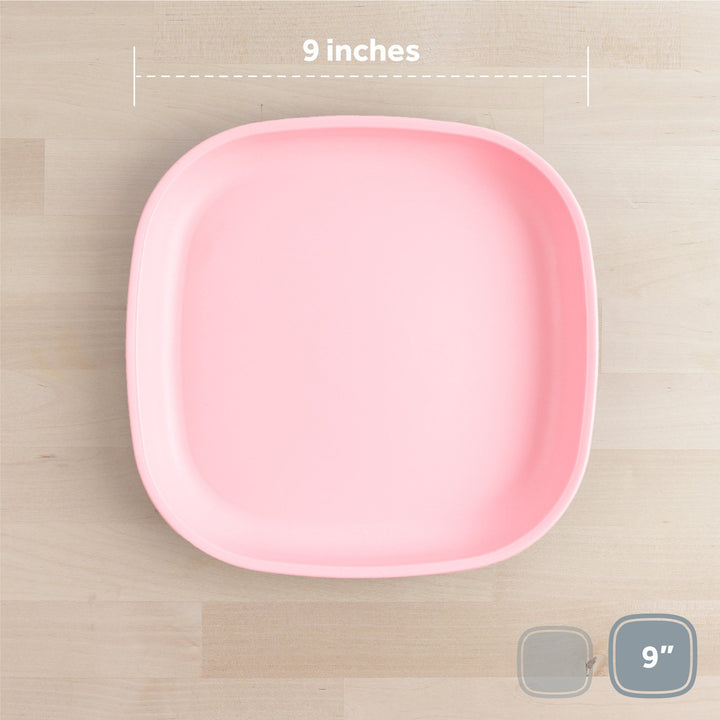 Large Replay Plate Replay Dinnerware Ice Pink at Little Earth Nest Eco Shop