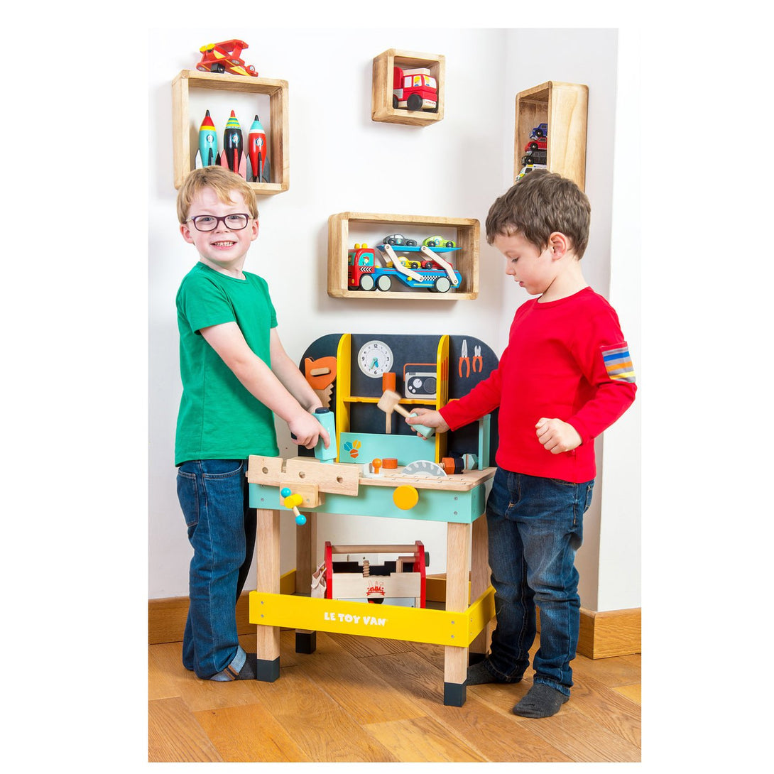 Le Toy Van Alex Workbench Le Toy Van Activity Toys at Little Earth Nest Eco Shop Geelong Online Store Australia