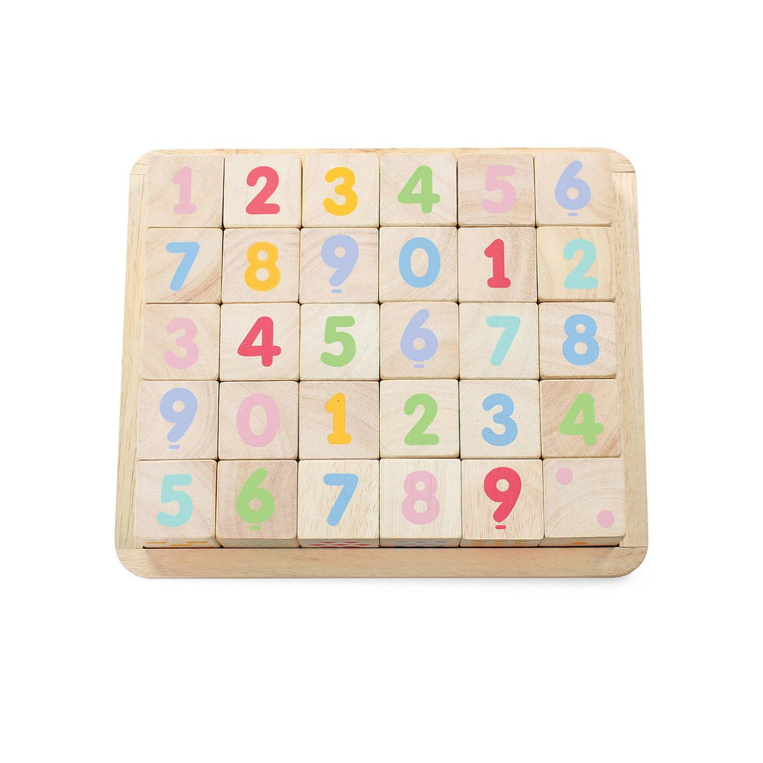 Le Toy Van ABC Wooden Blocks Le Toy Van Wooden Blocks at Little Earth Nest Eco Shop Geelong Online Store Australia