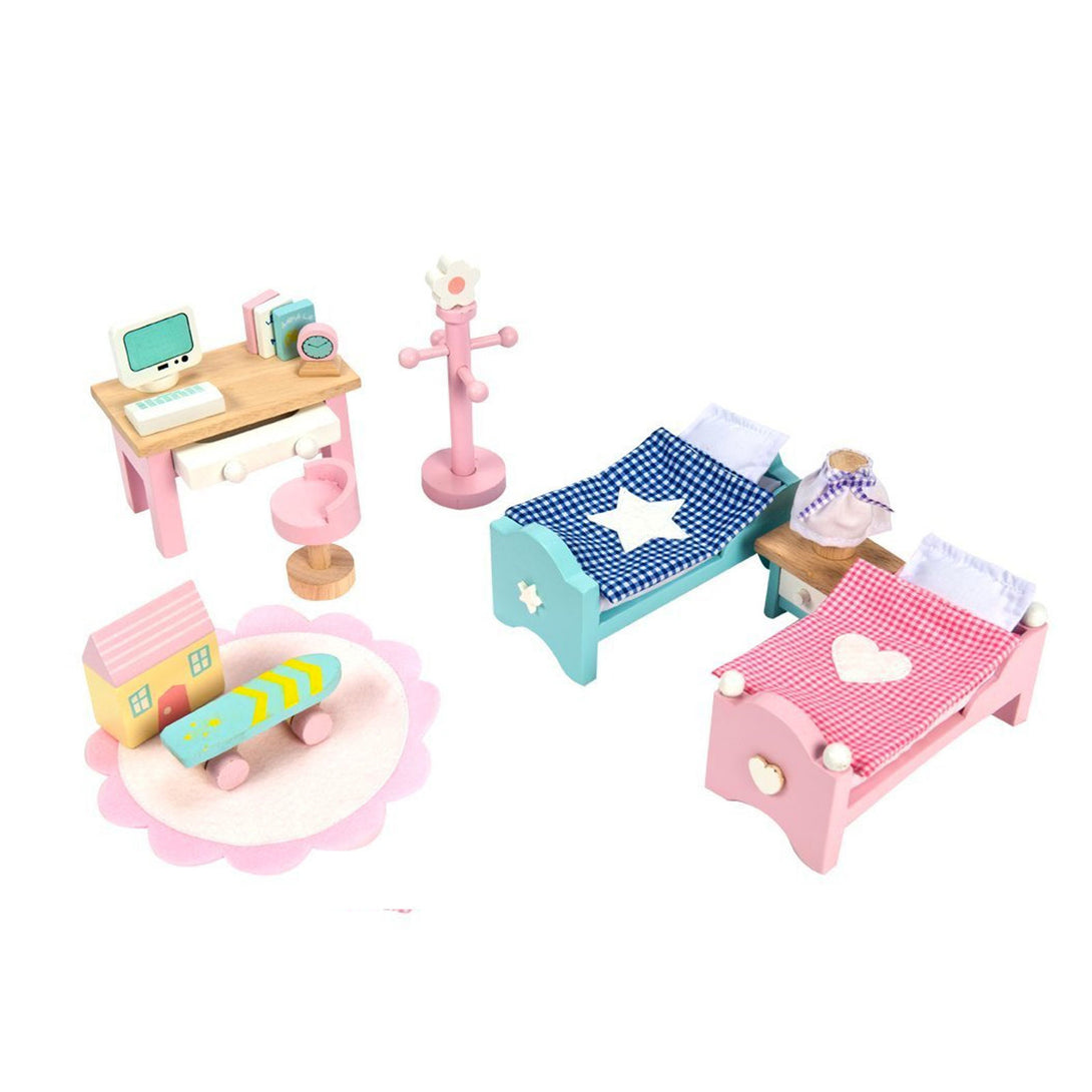 Le Toy Van Dolls House Furniture Le Toy Van Dollhouse Accessories Childs Bedroom at Little Earth Nest Eco Shop Geelong Online Store Australia