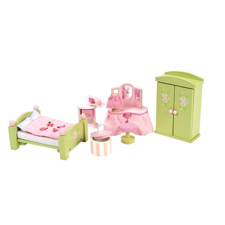 Le Toy Van Dolls House Furniture Le Toy Van Dollhouse Accessories Master Bedroom at Little Earth Nest Eco Shop