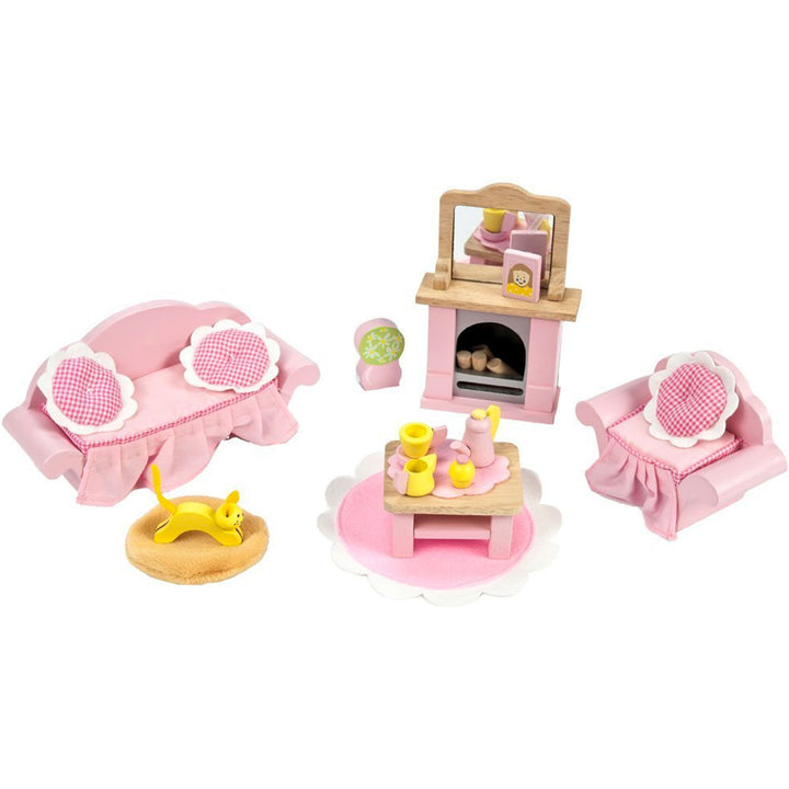 Le Toy Van Dolls House Furniture Le Toy Van Dollhouse Accessories Sitting Room at Little Earth Nest Eco Shop