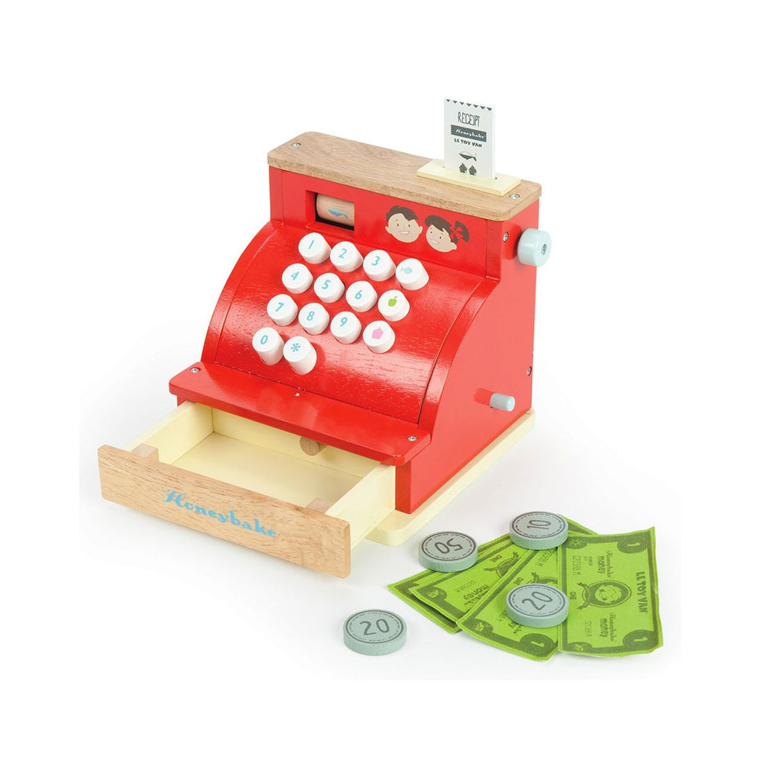 Le Toy Van Cash Register Le Toy Van Pretend Play at Little Earth Nest Eco Shop Geelong Online Store Australia