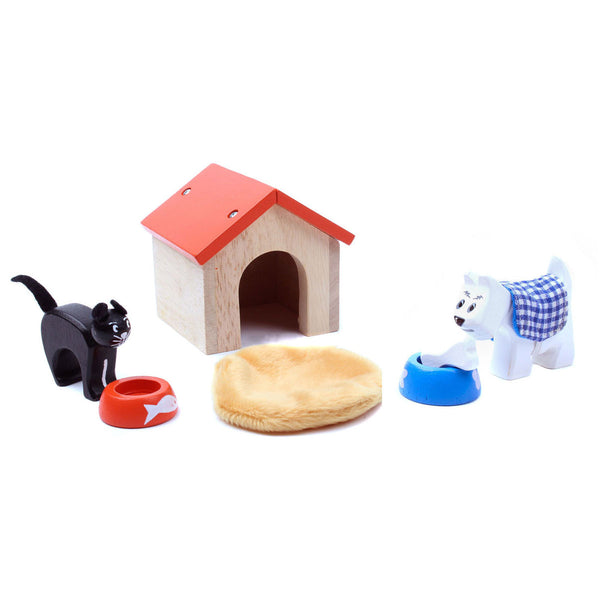 Le Toy Van Pet Set Le Toy Van Dollhouse Accessories at Little Earth Nest Eco Shop Geelong Online Store Australia