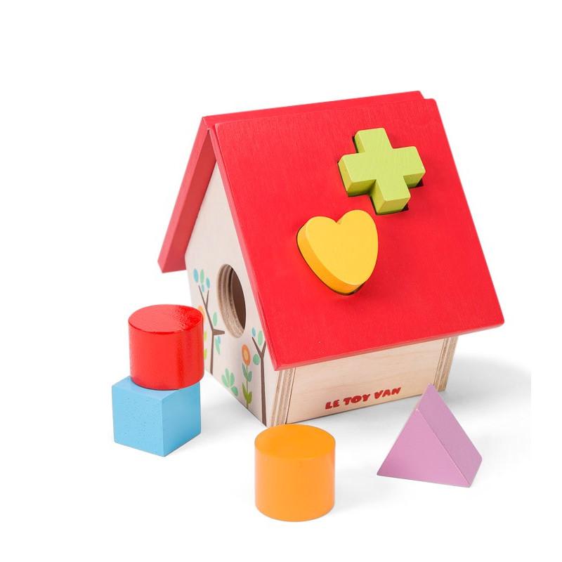 Le Toy Van Bird House Shape Sorter Le Toy Van Baby Activity Toys at Little Earth Nest Eco Shop Geelong Online Store Australia