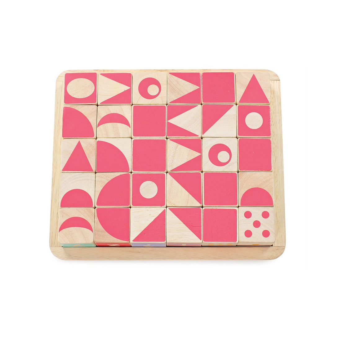 Le Toy Van ABC Wooden Blocks Le Toy Van Wooden Blocks at Little Earth Nest Eco Shop Geelong Online Store Australia