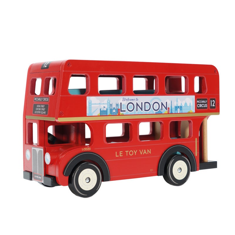 Le Toy Van London Bus Le Toy Van Play Vehicles at Little Earth Nest Eco Shop Geelong Online Store Australia