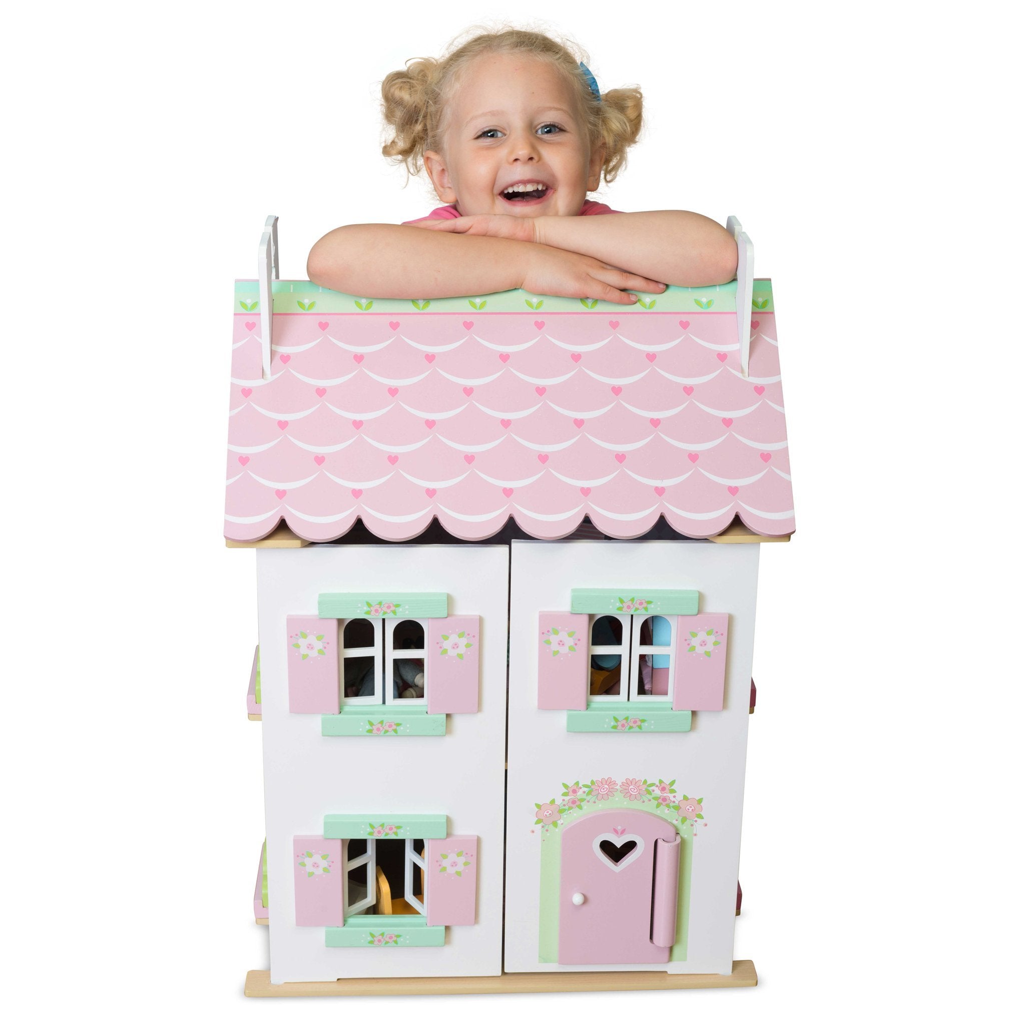 Le toy van sweetheart cottage with furniture top