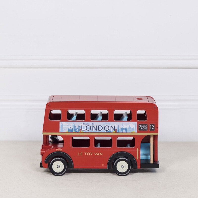 Le Toy Van London Bus Le Toy Van Play Vehicles at Little Earth Nest Eco Shop Geelong Online Store Australia