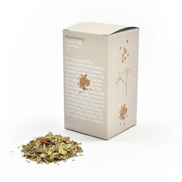 Love Chai Breastfeeding Blend Loose Leaf Tea Box 75g Love Chai Tea and Infusions at Little Earth Nest Eco Shop Geelong Online Store Australia