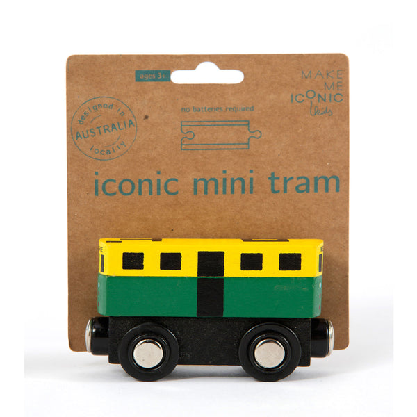 Make Me Iconic Mini Tram Make Me Iconic Play Vehicles at Little Earth Nest Eco Shop