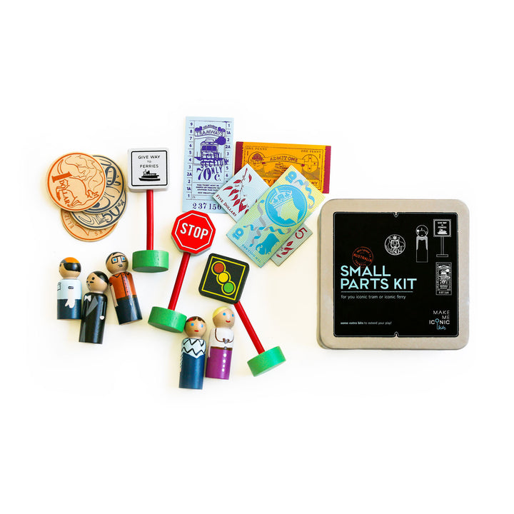 Make Me Iconic Spare Parts Kit Make Me Iconic Activity Toys at Little Earth Nest Eco Shop