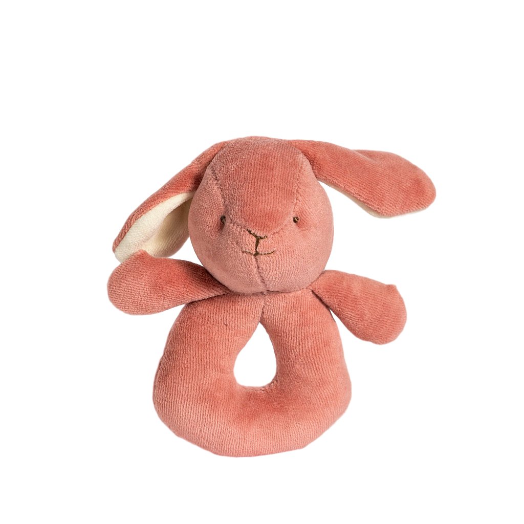 Miyim Ring Rattle Miyim Rattles Bunny at Little Earth Nest Eco Shop Geelong Online Store Australia