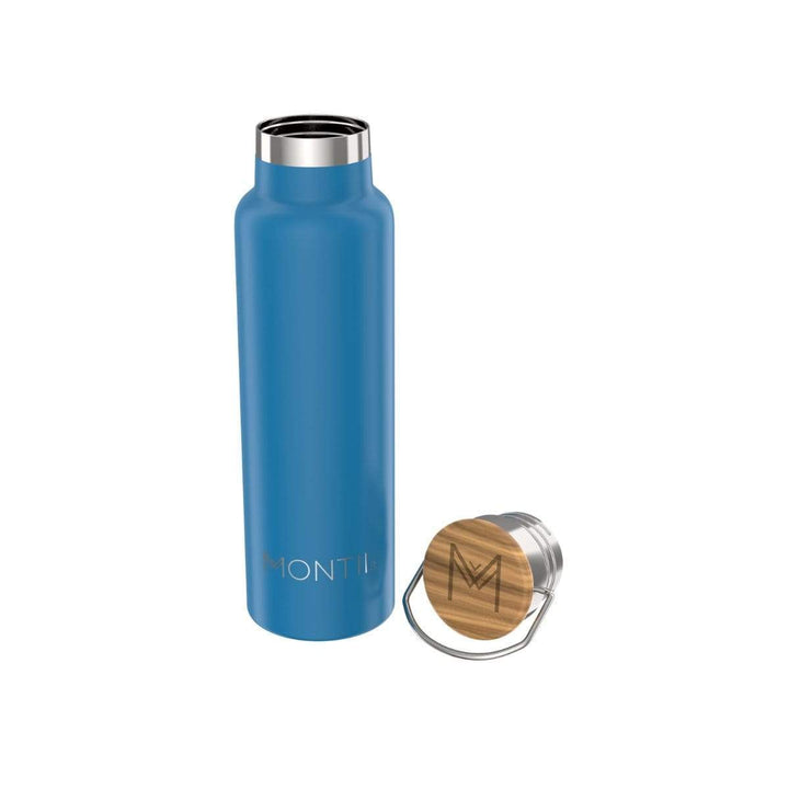 Montii Co Insulated Bottle 600ml Montii Water Bottles Royal Blue at Little Earth Nest Eco Shop
