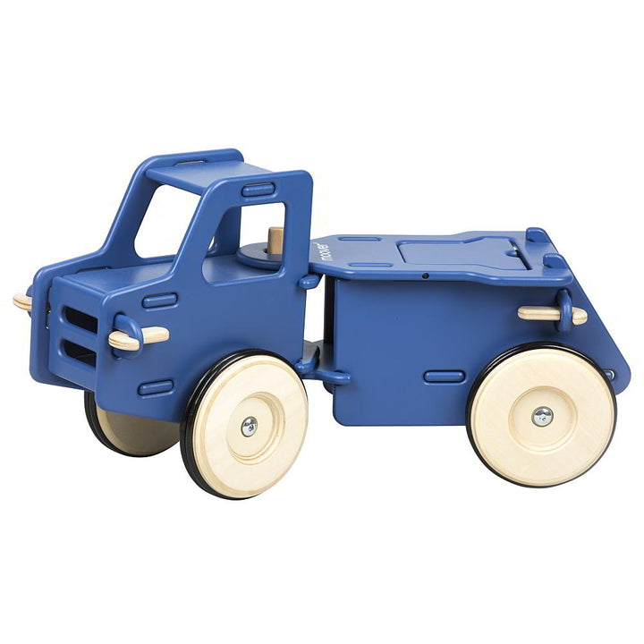 Moover Toys Dump Truck Moover Toys Play Vehicles Blue at Little Earth Nest Eco Shop
