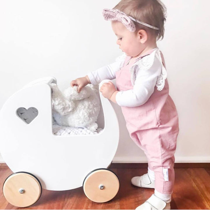 Moover Dolls Pram Moover Toys Pretend Play at Little Earth Nest Eco Shop
