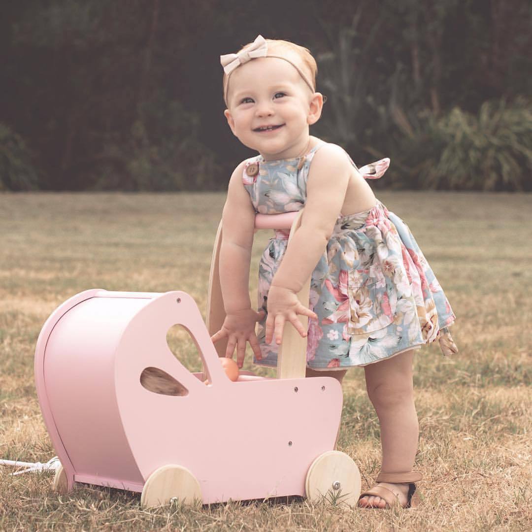 Moover Essentials Dolls Pram Moover Toys Dolls, Playsets & Toy Figures at Little Earth Nest Eco Shop Moover Line Dolls Pram Essentials Geelong Online Store Australia