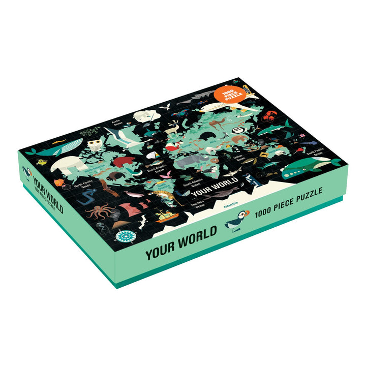 Mudpuppy 1000 Piece Puzzle Mudpuppy Puzzles Your World at Little Earth Nest Eco Shop