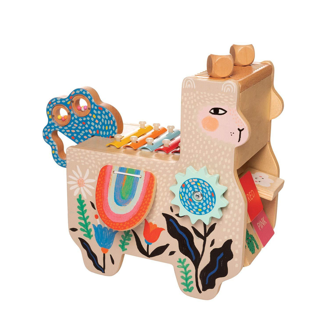 Musical Lili Llama Manhattan Toy Musical Toys at Little Earth Nest Eco Shop Geelong Online Store Australia