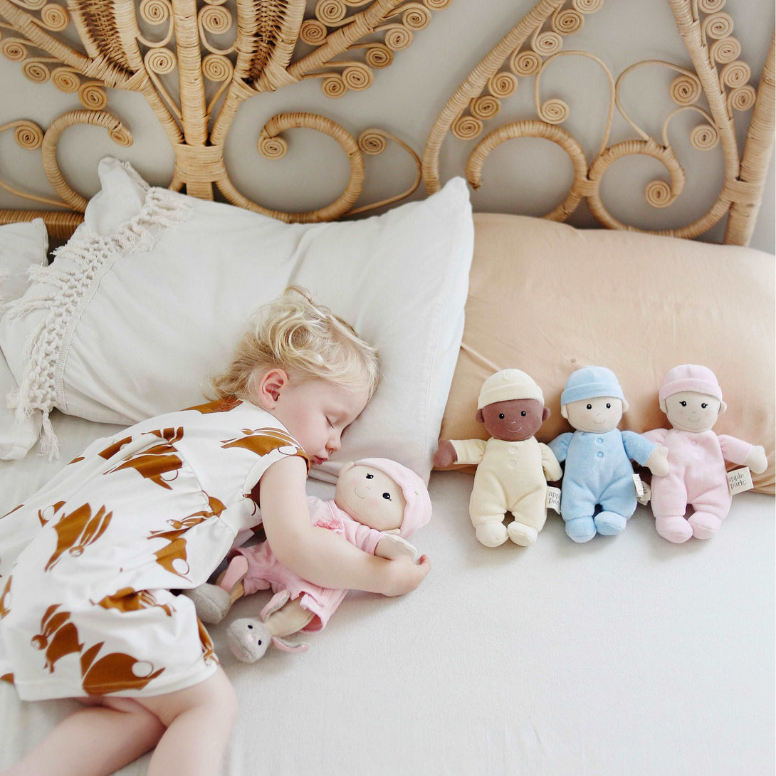 Apple Park Organic First Baby Doll Apple Park Organic Dolls, Playsets & Toy Figures at Little Earth Nest Eco Shop Geelong Online Store Australia