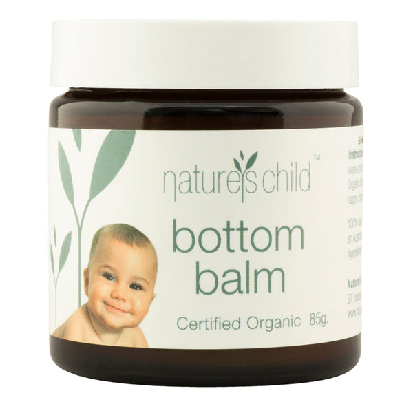 Natures Child Bottom Balm 85g Natures Child Nappy Rash Treatments at Little Earth Nest Eco Shop Geelong Online Store Australia