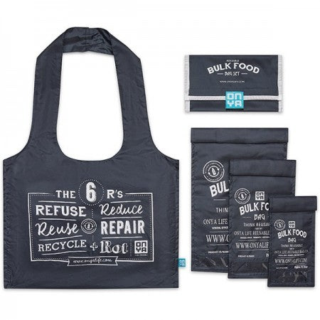 Onya Bulk Food Bag Starter Kit Onya Reusable Bags at Little Earth Nest Eco Shop