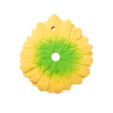 Sun the Sunflower Teether by Oli and Carol Oli and Carol Dummies and Teethers at Little Earth Nest Eco Shop