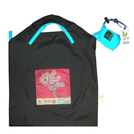 Onya Reusable Shopping Bag Onya Lifestyle Small / Black Red Tree at Little Earth Nest Eco Shop