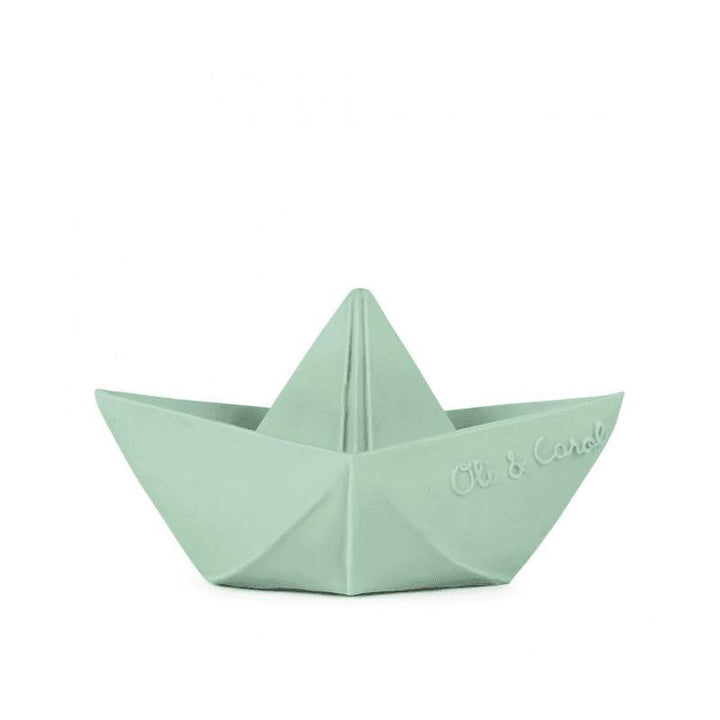 Origami Boat by Oli and Carol Oli and Carol Dummies and Teethers at Little Earth Nest Eco Shop