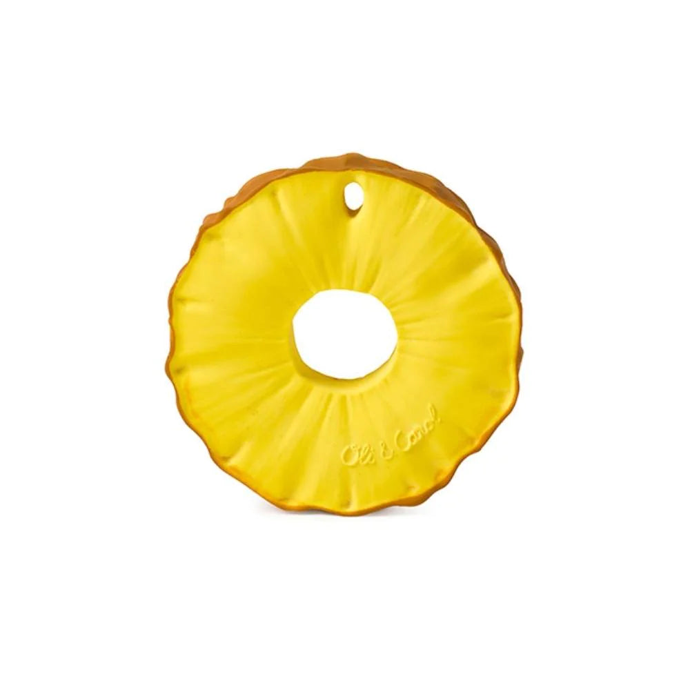 Pineapple Teether Toy by Oli and Carol Oli and Carol Dummies and Teethers at Little Earth Nest Eco Shop Geelong Online Store Australia