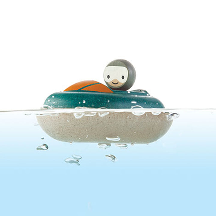 Plan Toys Speed Boat PlanToys Bath Toys at Little Earth Nest Eco Shop