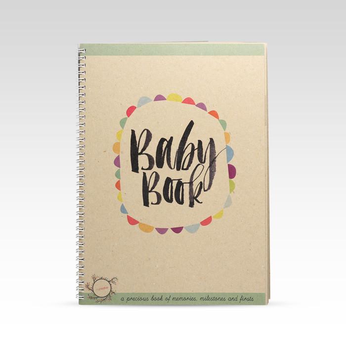 Baby Book RHI Creative Books at Little Earth Nest Eco Shop Baby Book - RHI Creative Baby Book - Little Earth Nest Geelong Online Store Australia