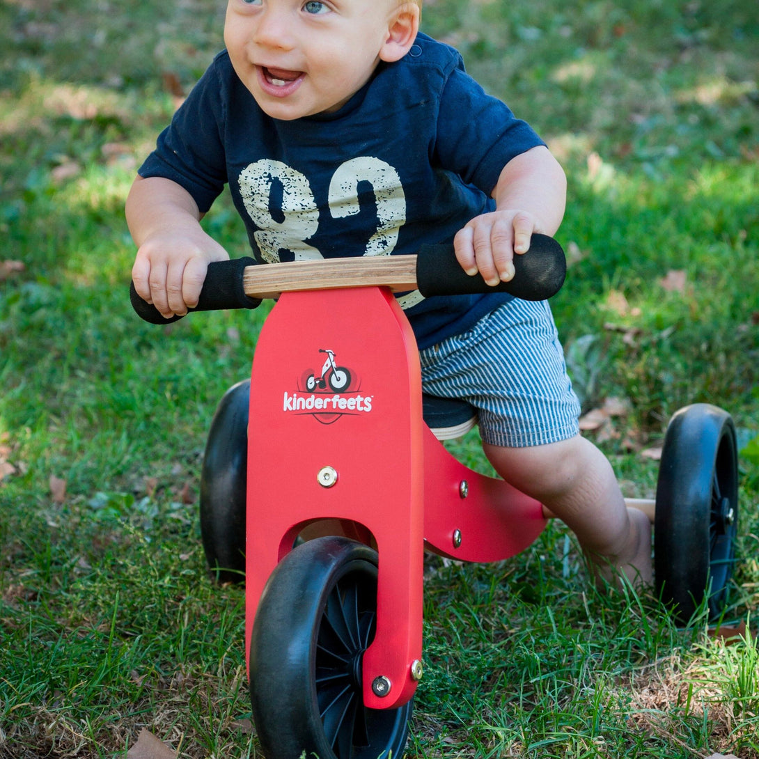 Kinderfeets Tiny Tot 2 in 1 Trike and Bike Kinderfeets Kids Riding Vehicles at Little Earth Nest Eco Shop Geelong Online Store Australia