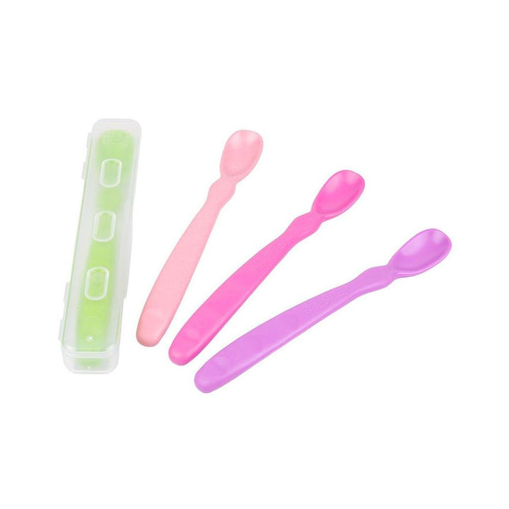 Replay Baby Spoons 4 Pack Replay Dinnerware Pinks at Little Earth Nest Eco Shop