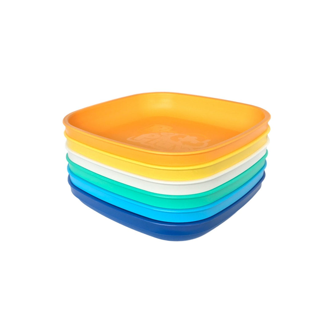 Replay 6 Piece Sets in Beach Replay Dinnerware Plate at Little Earth Nest Eco Shop Geelong Online Store Australia