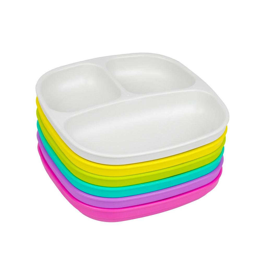 Replay 6 Piece Sets in Bright Replay Dinnerware Divided Plate at Little Earth Nest Eco Shop Geelong Online Store Australia