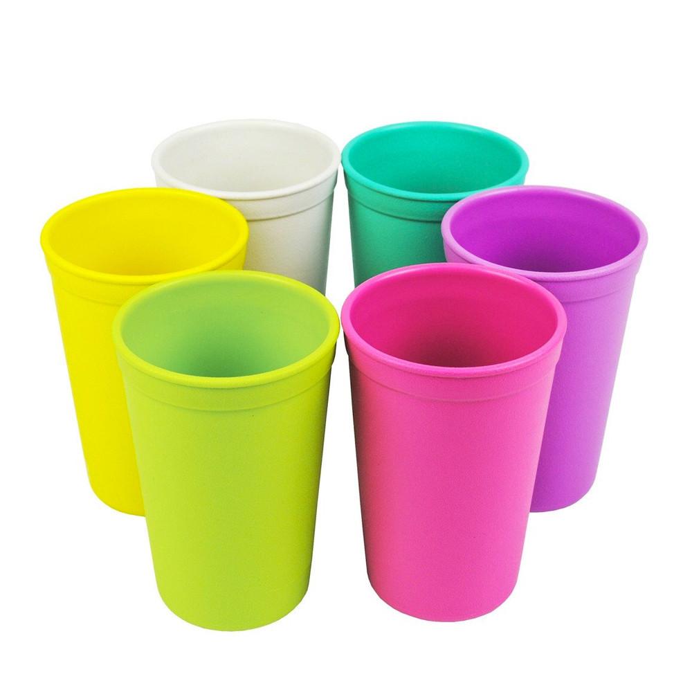 Replay 6 Piece Sets in Bright Replay Dinnerware Tumbler at Little Earth Nest Eco Shop Geelong Online Store Australia
