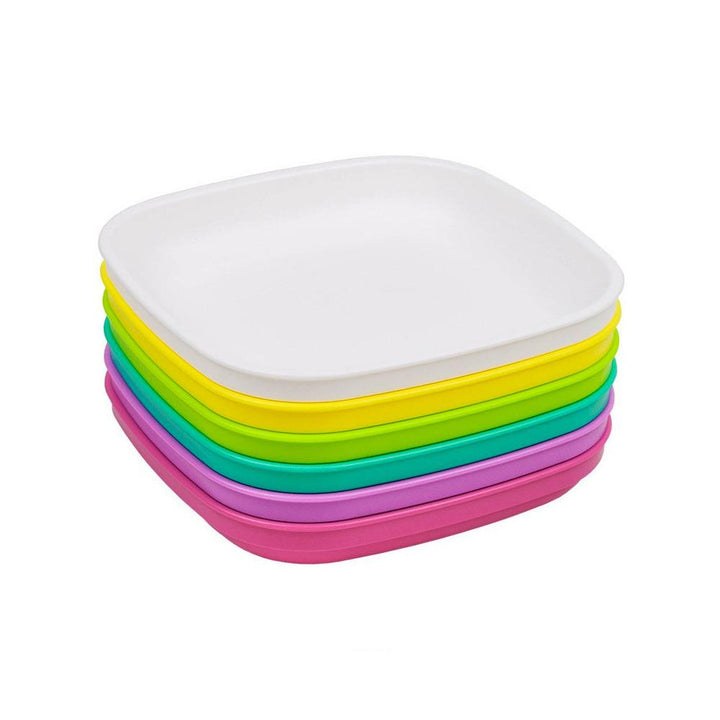 Replay 6 Piece Sets in Bright Replay Dinnerware Plate at Little Earth Nest Eco Shop